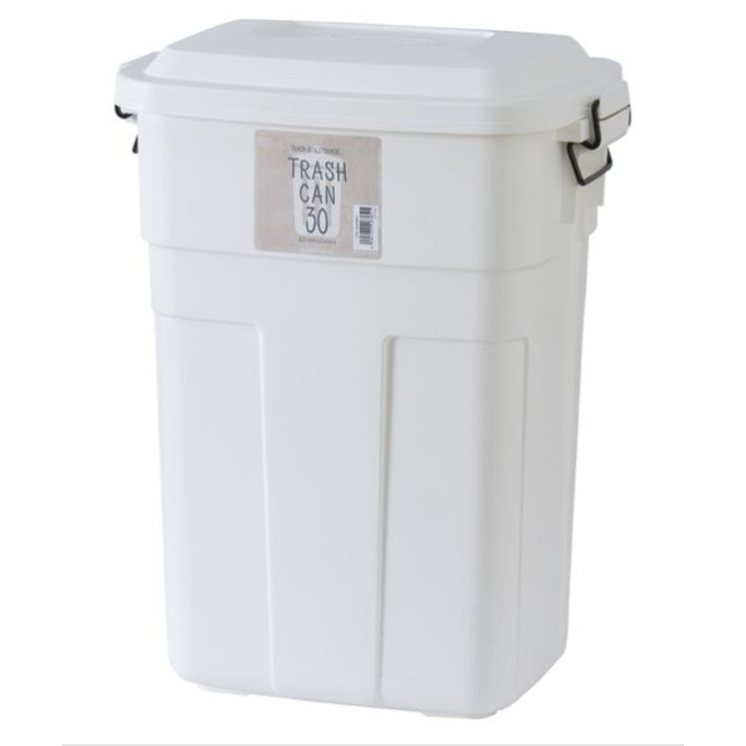 トラッシュカン30L(ホワイト)