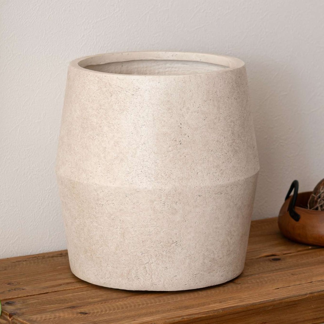 ストーン風グリーンベース(角アイボリー)